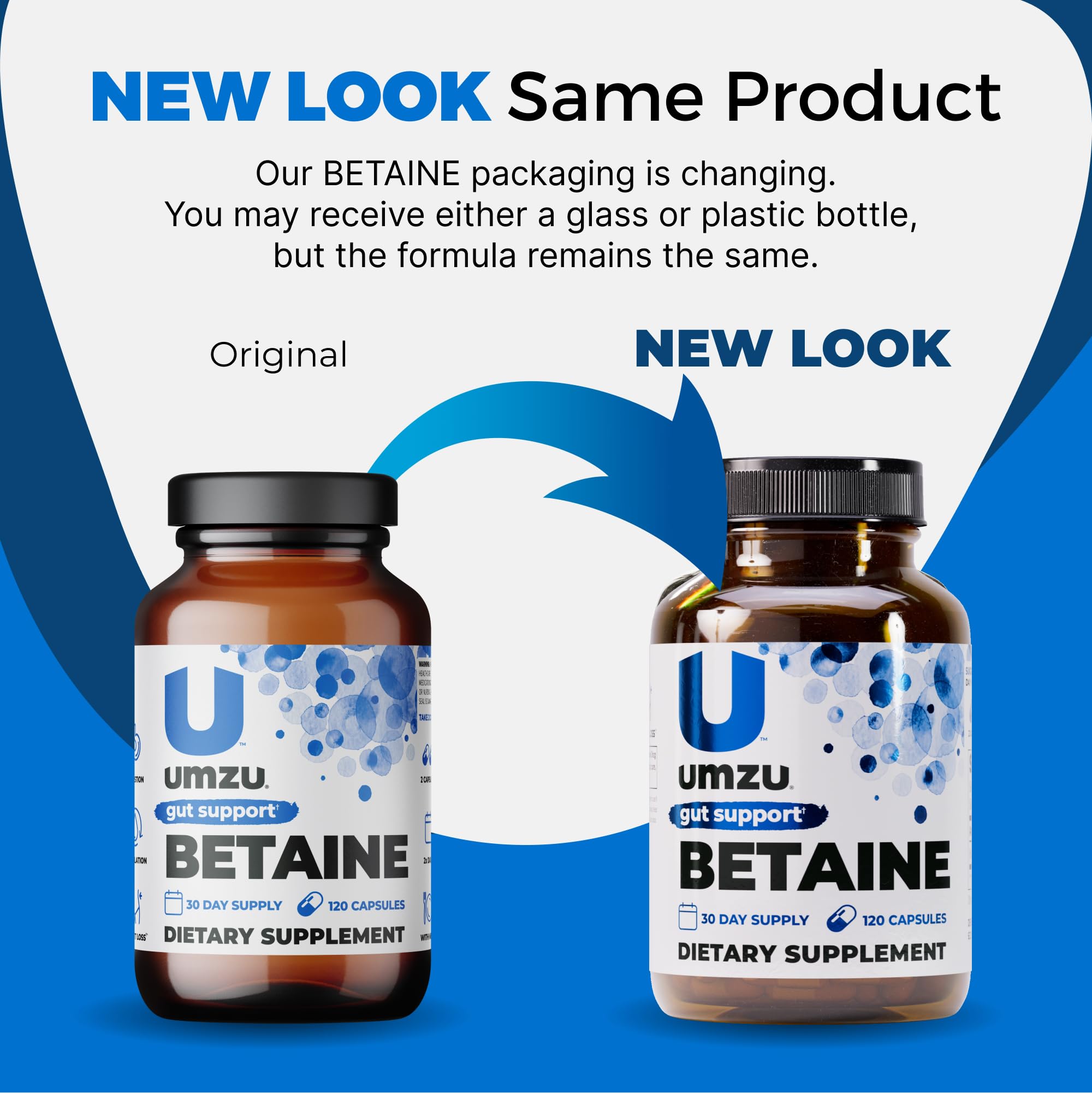 UMZU Betaine HCl: bienestar digestivo general.