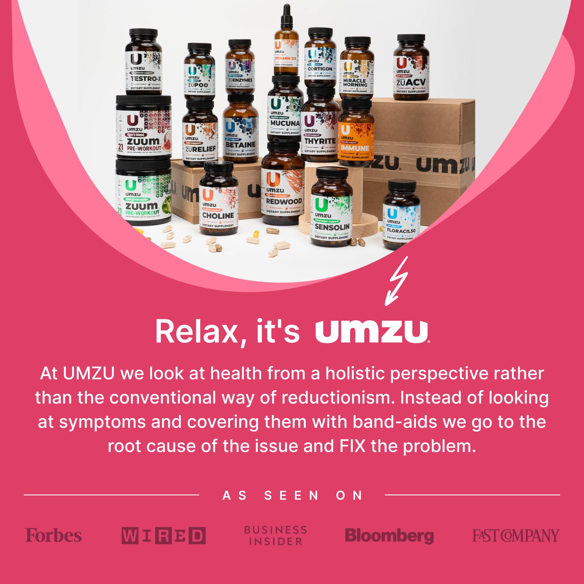 UMZU Daily B estilo de vida activo con soporte diario de energía natural.