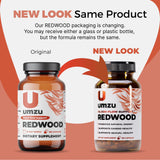 UMZU Redwood, envase fabricado en EE. UU. con calidad