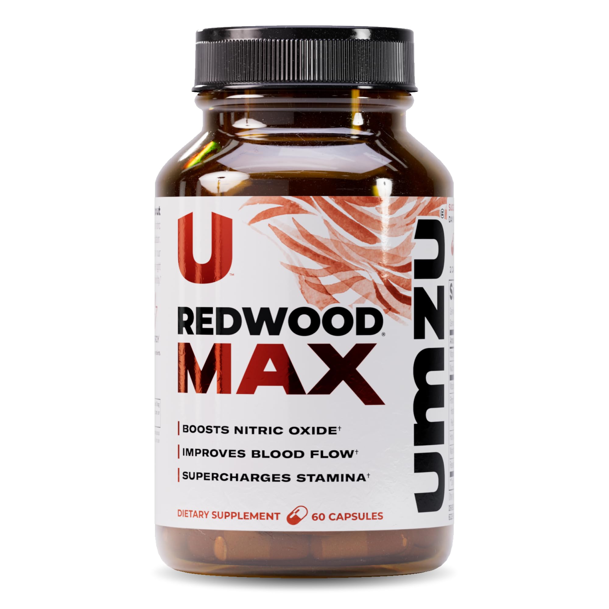 UMZU Redwood Max: botella frontal, posible apoyo a la circulación