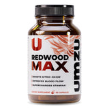 UMZU Redwood Max: botella frontal, posible apoyo a la circulación