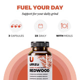 UMZU Redwood, mezcla de ingredientes clave como ajo y castaño