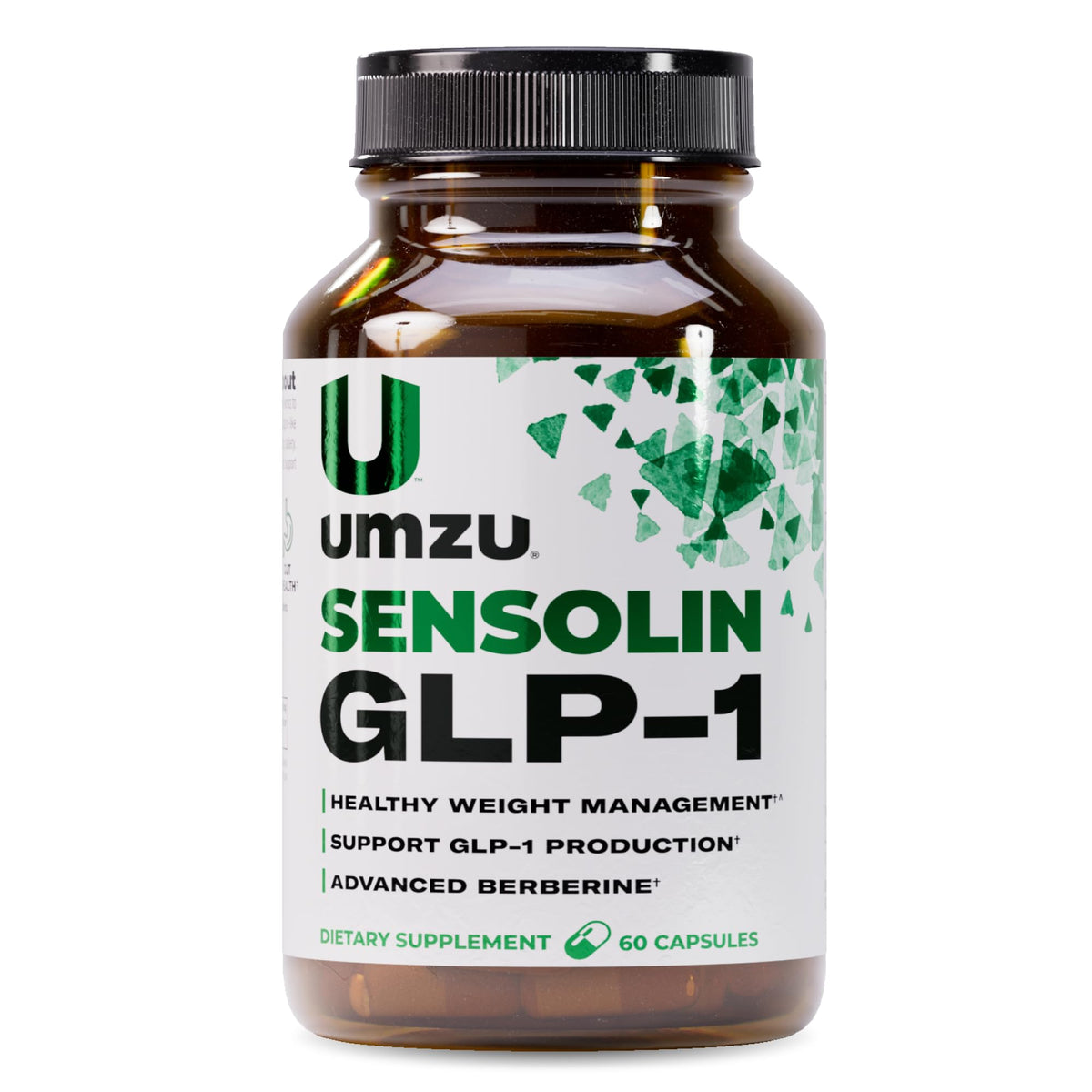 UMZU Sensolin: botella GLP-1 para apoyo metabólico diario.