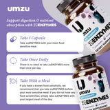 UMZU zuEnzymes: enfoque en lipasa para digestión de grasas.