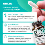 UMZU zuPOO cápsulas de vinagre de manzana para equilibrio digestivo