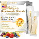 UNcena NAD líquido en empaque y sobres para conveniencia diaria.