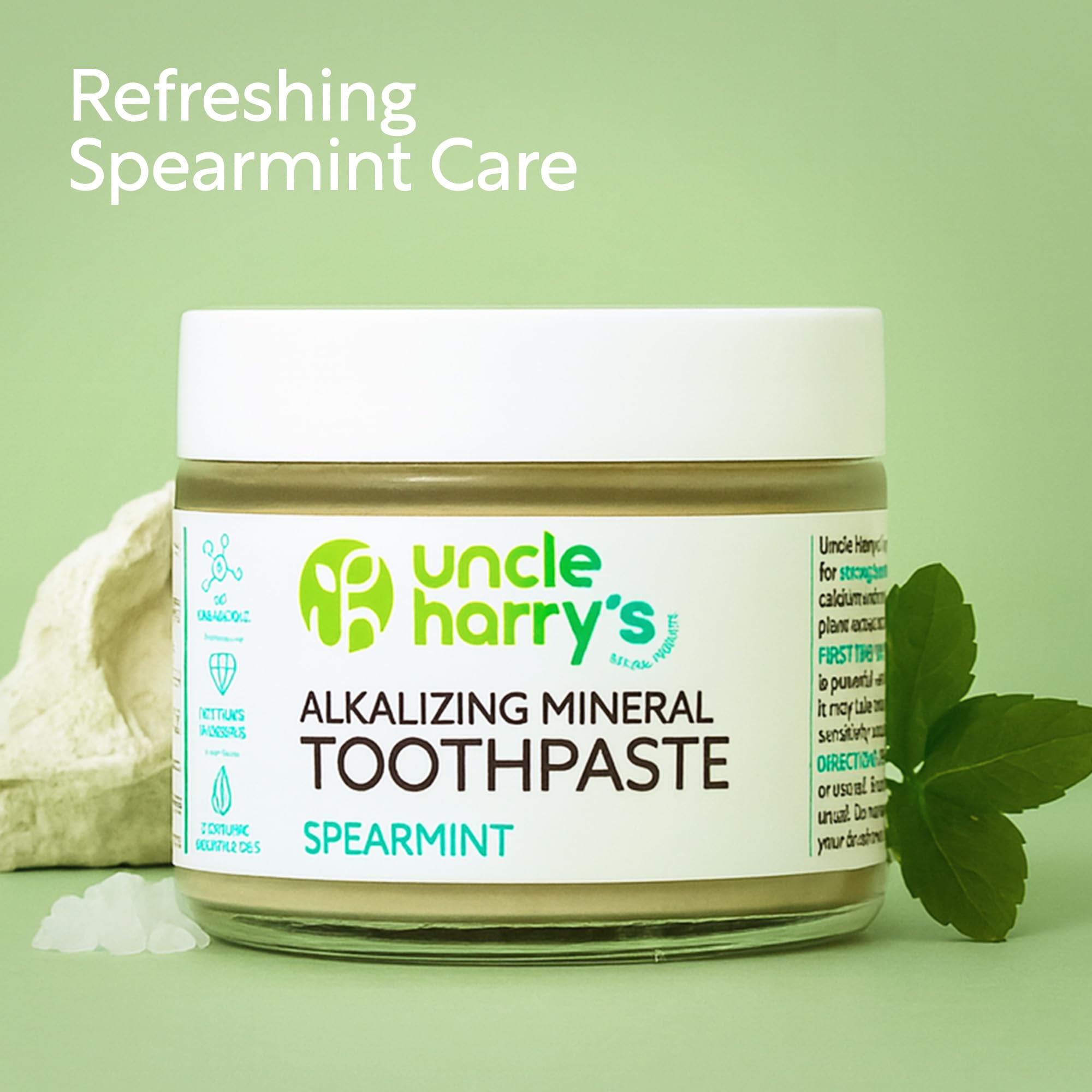 Pack de 2 Uncle Harry's Spearmint para ahorro y conveniencia.