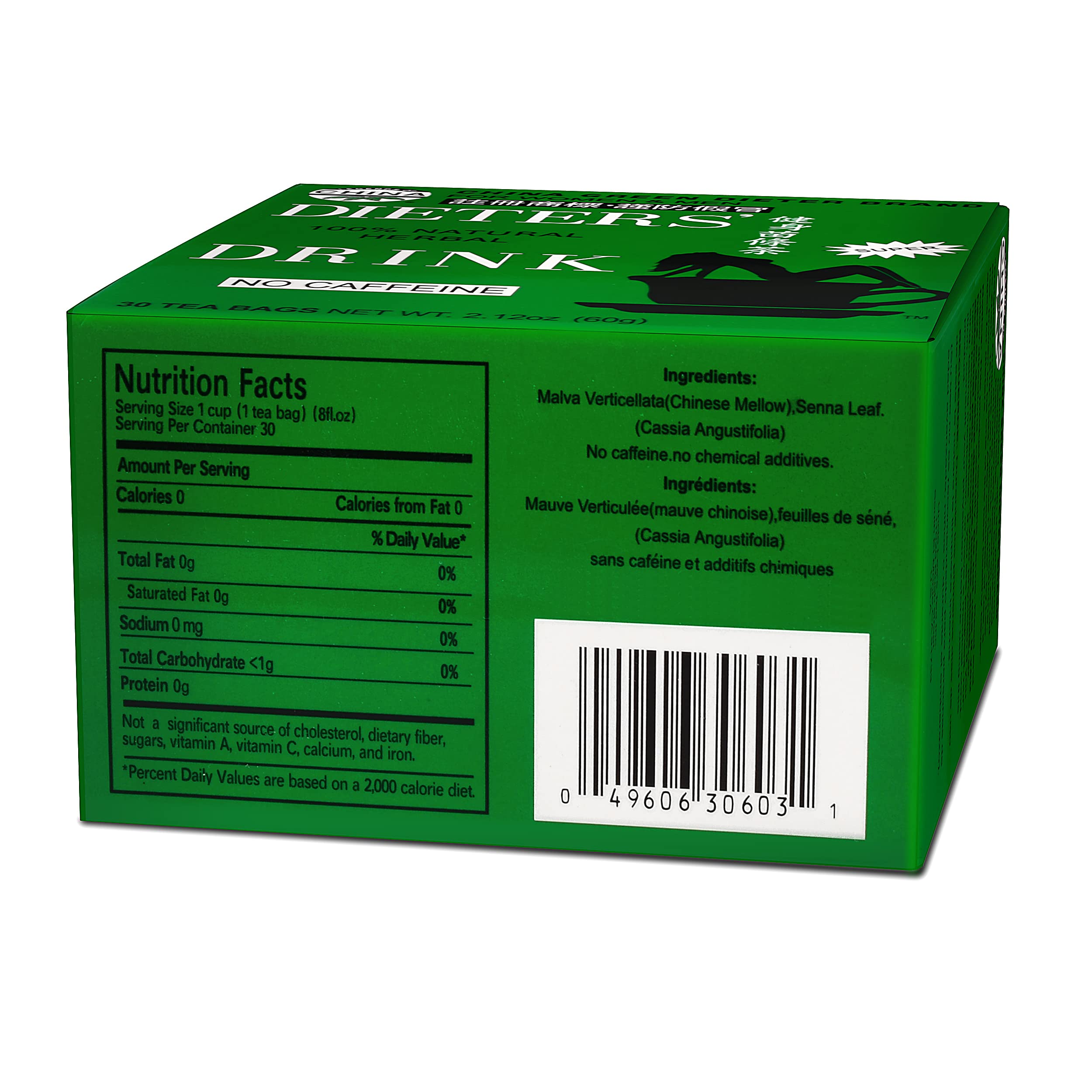 Uncle Lee's Tea China Green Dieters, infusión de hierbas naturales para momentos tranquilos.