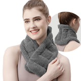 Almohadilla uncn para cuello y hombros ofrece calor suave y alivio relajante.