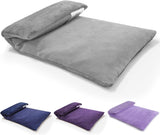 uncn compresa caliente microondas 13x7 lavanda, ideal para relajación suave