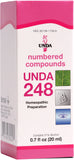 UNDA 248 Compuestos Numerados: botella para uso diario con dosis suave