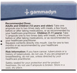 UNDA GAMMADYN Zn etiqueta: información clara y visual del producto.