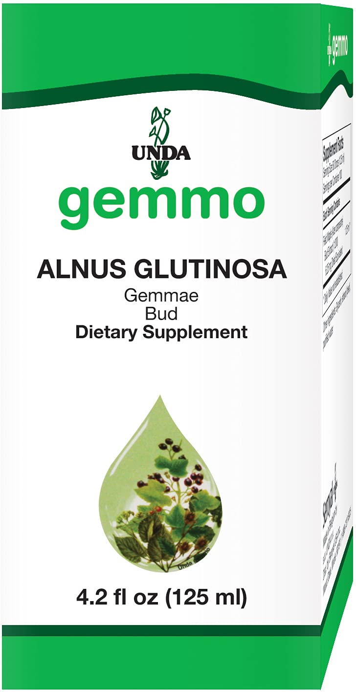 UNDA Gemmo Therapy Alnus Glutinosa, frente del frasco, ideal para iniciar la rutina.