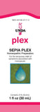 UNDA Sepia Plex botella 1 oz, apoyo ocasional para síntomas de la menopausia