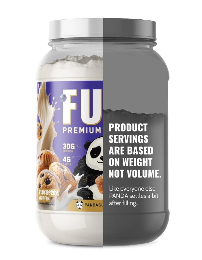 Panda Fuel Whey sabor Muffin de Arándanos, snack post-entrenamiento