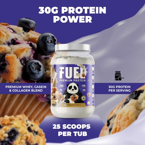 Panda Fuel Whey con probióticos y digestivos para digestión suave