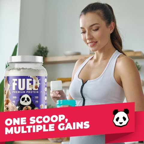 Panda Fuel Whey con Senactiv y AstraGin para energía y absorción