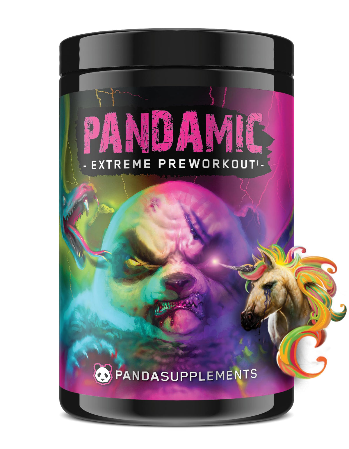 Panda Supps Pandamic Extremo: envase para energía y enfoque