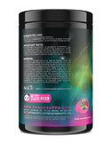 Etiqueta lateral de Panda Supps Pandamic detalles de ingredientes