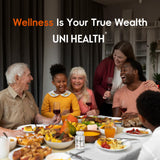 UniHealth Colina 500 mg, no irradiada, sin OGM ni gluten.