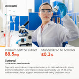UniHealth etiqueta frontal, envase visible y promesa de bienestar