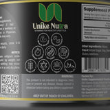 Unike Nutra creatina monohidrato sin gluten para planes diarios de ejercicio