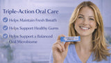 UniqueSmile Probiotics etiqueta y envase muestran la fórmula avanzada.