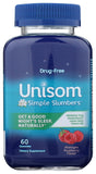 Unisom Simple Slumbers: botella-frente, gominolas con melatonina para dormir mejor