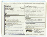 Unisom SleepGels: etiqueta con dosis de 50 mg para dormir.