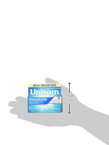 Unisom SleepGels: uso nocturno recomendado para días estresantes.