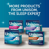 Solución nocturna con Unisom SleepTabs para descansar toda la noche