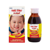 Envase de 120 ml de United American con Jarabe Tiki-Tiki Star Plus, fácil de usar en casa