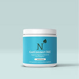 Frasco United Naturals Gut Connect 365, sabor vainilla canela, para uso diario