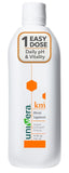Univera km: potasio líquido para equilibrio diario y vertido fácil.