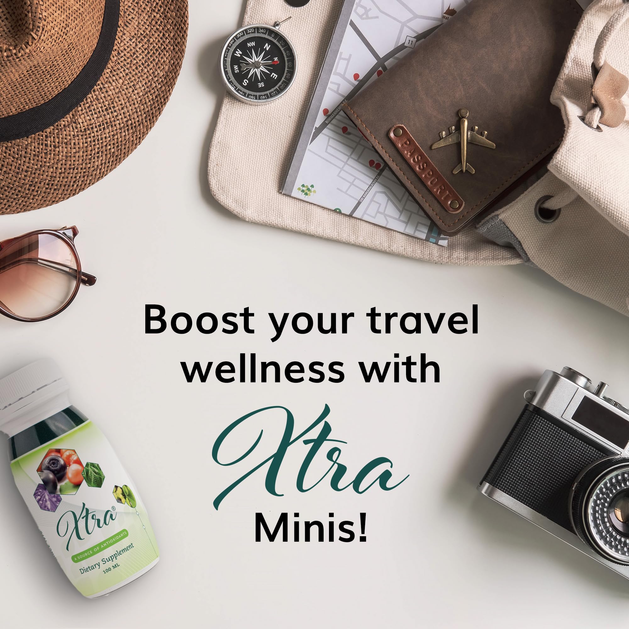 Univera Xtra Minis, estilo de vida activo, apoyo al bienestar diario.