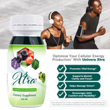 Univera Xtra Minis, vaso pequeño y cierre seguro, ideal para llevar.