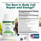Ritual de uso diario con cápsulas Univera Xtra Vitality.