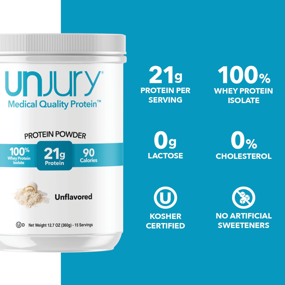 Proteína aislada de Unjury sin gluten para dietas equilibradas