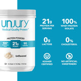 Proteína aislada de Unjury sin gluten para dietas equilibradas