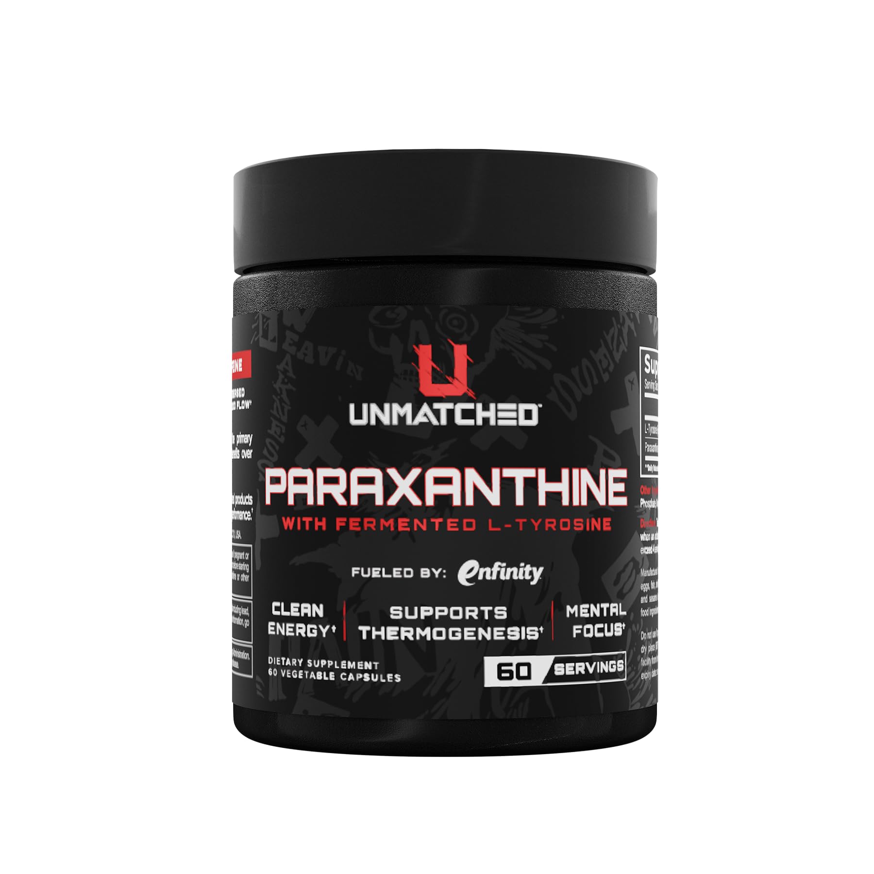Unmatched Paraxantina en botella, energía limpia para empezar el día