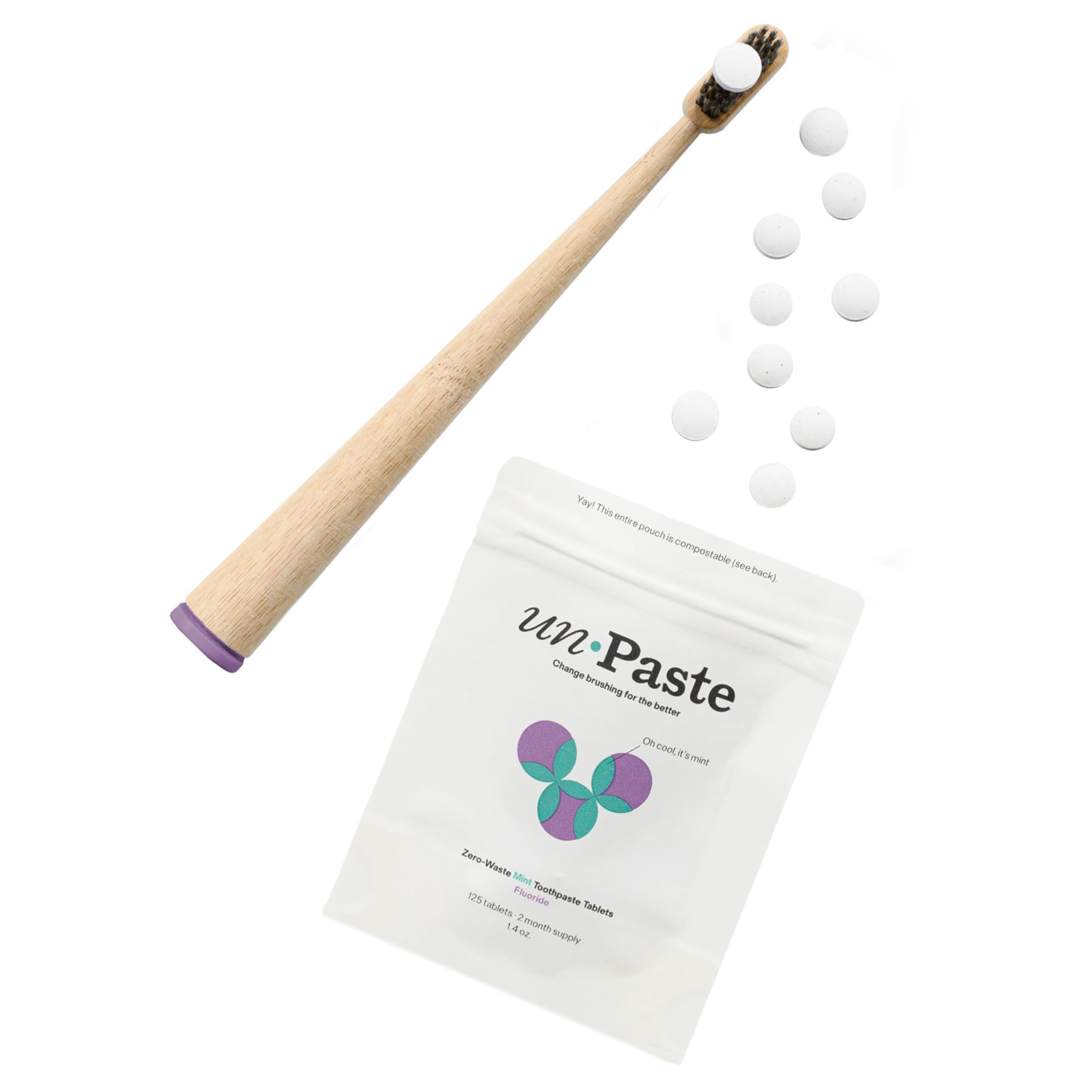 Uso diario con sabor mentolado y vainilla de Unpaste.