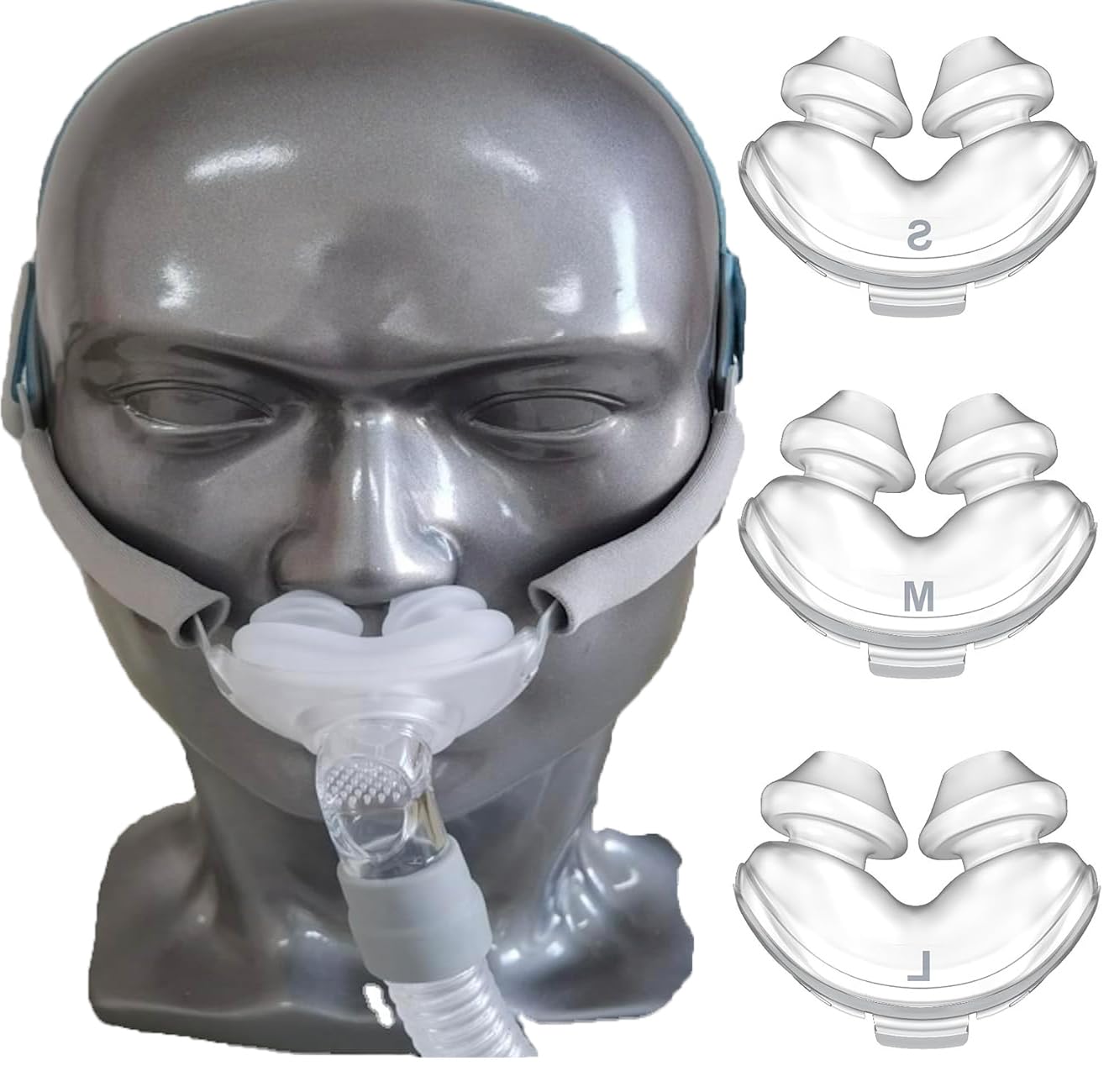 Unsvorns almohadilla nasal tamaño pequeño, cómodo para dormir toda la noche