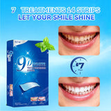 UNUNOT kit blanqueamiento dientes 14 tiras: resultados visibles en una semana