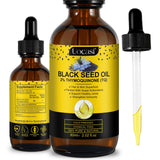 Aceite de Semilla Negra Uocasi prensado en frío, botella de 60 ml para uso diario.