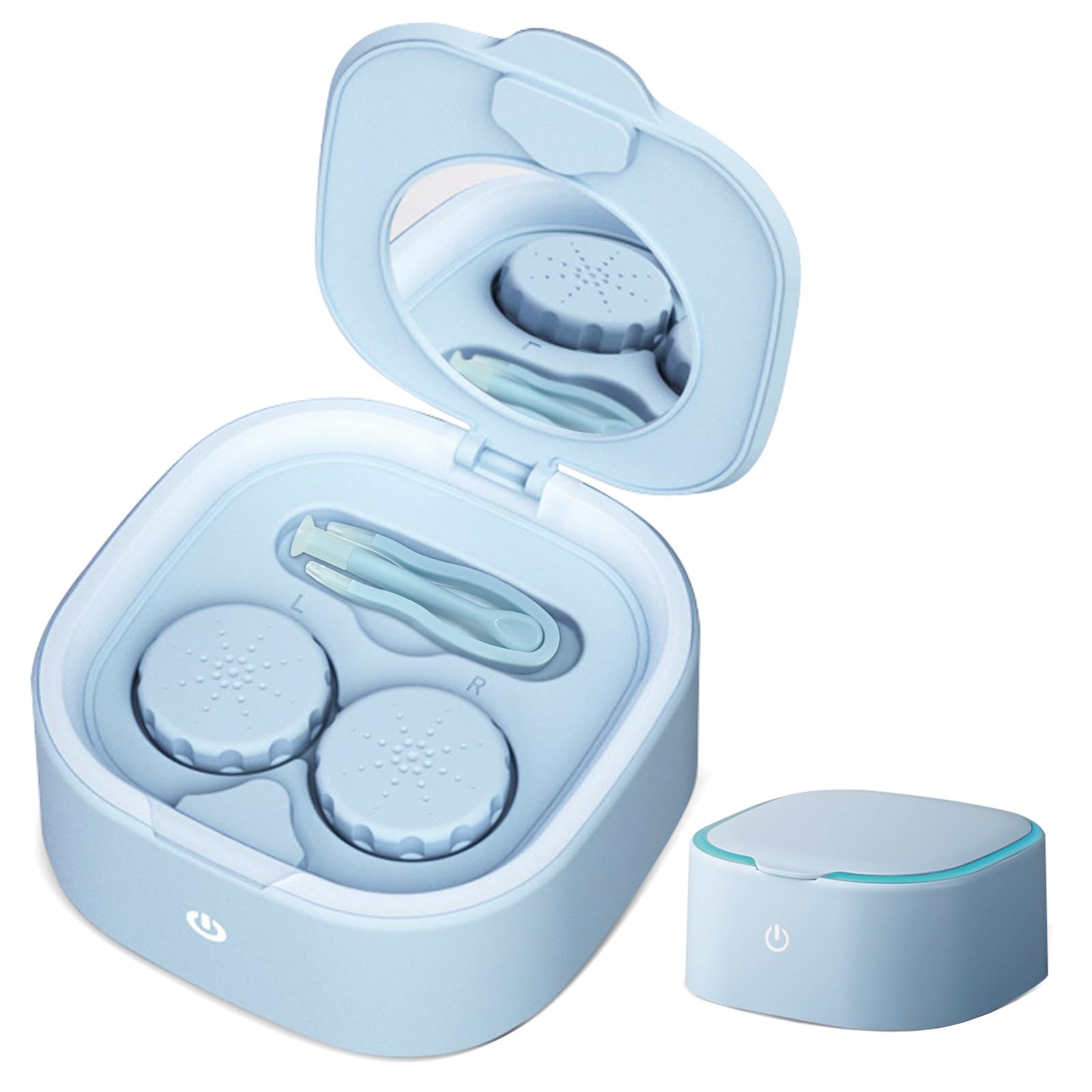 UpaClaire limpieza ultrasonica de lentes esclerales, cuidado suave y eficaz.