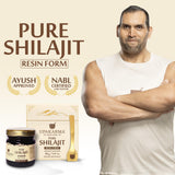UPAKARMA Envase Shilajit Pura 40 g, diseño práctico para uso diario