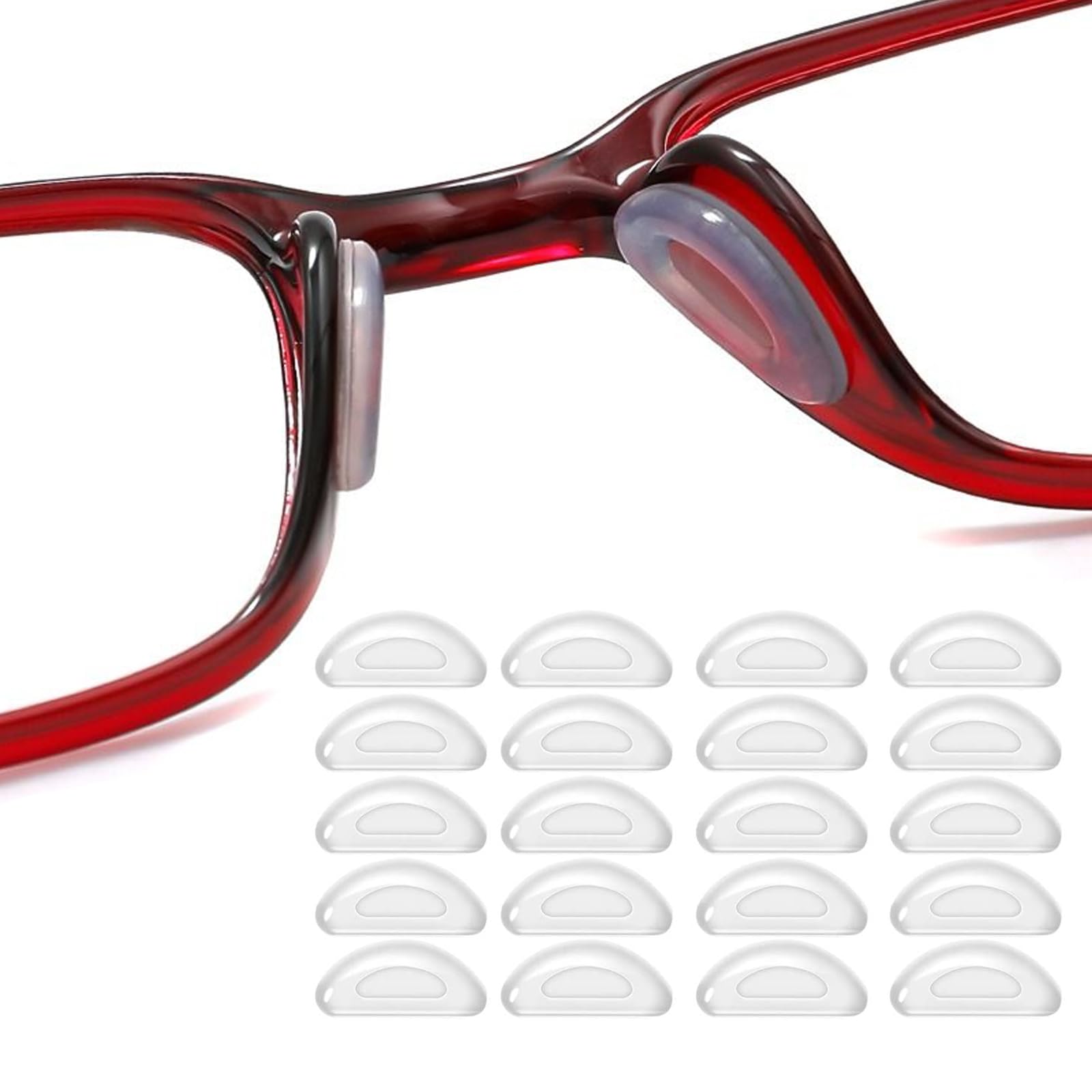Almohadillas UPIONIC forma-D ofrecen mayor agarre y comodidad al llevar gafas.