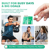 UPLIFE Energía y Enfoque Menta: uso diario en estudio o trabajo