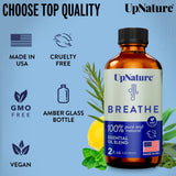 UpNature Breathe aceites para nebulización y humidificación en casa.