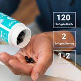 UpNourish AREDS 2 Plus aceite de limón para digestión suave.